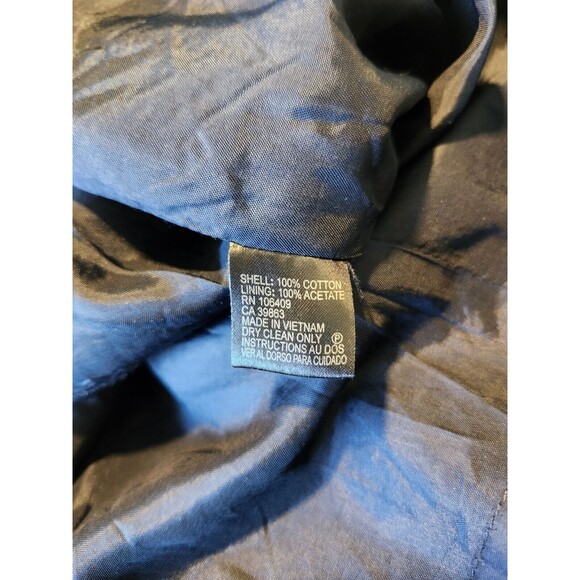 Tahari by ASL Women's Dress Navy Blue Nautical Fit & Flare Pleated size 8 - Picture 8 of 10